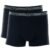 Kit 2 Cuecas Boxer Cotton Preto 02 P