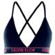 Top Triângulo Cotton Calvin Klein Azul marinho P