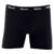 Cueca Boxer Longa Cotton Lisa Preto G