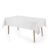 Toalha de mesa Retangular Karsten 8 lugares Sempre Limpa Herbare Branco