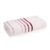 Toalha de Rosto Karsten Fio Penteado Lumina Branco/ Rosa