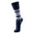 Meia Esportiva Cano Longo Masculina Azul marinho