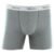 Cueca Boxer Cotton Lisa Cinza mescla claro P