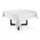 Toalha de mesa Quadrada Karsten 8 lugares Celebration Veríssimo Branco