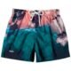 Shorts Estampado Paisagens FPS 30 Infantil Verde escuro M