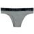 Calcinha Tanga Cotton Calvin Klein Cinza mescla claro P