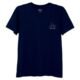 Camiseta Estampada Coqueiro Azul marinho G