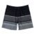 Bermuda Surf Estampada Listras e Tribal Cinza chumbo 48