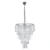 Pendente Cristal Cromado E14 5w Versailles