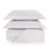 Colcha com Porta Travesseiro Queen 600 fios Rizzi Branco