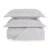 Colcha com Porta Travesseiro King 600 fios Riviera Branco