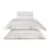 Jogo de Cama King 300 Fios 100% Bambu Contessina Branco