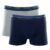 Kit 2 Cuecas Boxer Cotton Azul marinho P