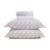Jogo de Cama Queen 300 Fios Algodão Egípcio Cascine Branco/Legno