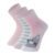 Kit 3 Pares Meia Bebê Rosa bebê RN