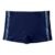 Sunga Boxer Lisa Com Fita Azul marinho P