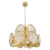 Pendente Metal Cristal Bronze