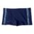 Sunga Boxer Lisa Com Fita Lateral Infantil FPS 50 Azul marinho P