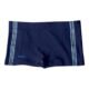 Sunga Boxer Lisa Com Fita Lateral Infantil FPS 50 Azul marinho P