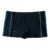 Sunga Boxer Lisa Com Recorte Infantil FPS 50 Preto P