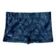 Sunga Boxer Estampa Mix de Folhas Infantil Azul marinho P