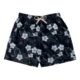 Shorts Casual Hibisco Preto P