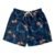 Shorts Casual Folhagem Azul marinho P
