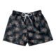 Shorts Infantil Estampa Folhagem FPS 30 Preto P