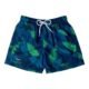 Shorts Infantil Estampa Palm Leaves FPS 30 Azul marinho P