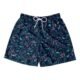 Shorts Estampa Fundo do Mar Azul marinho P