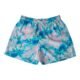Shorts Curto Estampa Tie Dye Azul claro P
