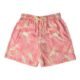 Shorts Estampa Folhagem Risco Rosa P