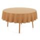 Toalha de Mesa Redonda Karsten 6 Lugares Herbare Ocre
