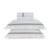 Jogo de Cama Casal 300 Fios Morelli Branco/Marrone