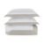 Jogo de Colcha 600 Fios 100% Algodão Egípcio Mondello Branco