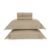 Jogo de Cama King 200 Fios Menfi Branco/Bege