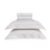 Jogo de Cama King Trussardi 300 Fios Cetim 100% Bambu Girelli Branco