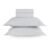 Jogo de cama King 300 fios Cetim Gaius Branco