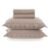 Jogo de cama King 300 fios Cetim Coliseu Nocciola/Legno
