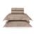 Jogo de cama Queen 300 fios Bambu Contessina Nocciola