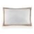 Almofada 300 fios Cetim Valestro Branco/Nocciola