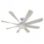 Ventilador De Teto Led Metal Cinza 23w Octopus