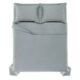 Colcha Casal com 2 Porta Travesseiros Cetim 300 Fios Bossa Mineral