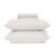 Lençol Queen com Elástico e Fronhas 100% Algodão Matiza Branco