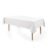 Toalha de Mesa Retangular 12 Lugares Easy Wash Veríssimo Branco