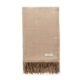 Manta Decorativa de Microfibra Milane Taupe