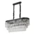 Pendente Metal Cristal Cromado Preto 85x33cm Yamamura