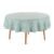 Toalha de Mesa Redonda 6 Lugares Roman Turquesa