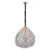 Pendente Cristal K9 Metal Dourado 60cm Glamour