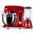 Kit Batedeira Planetária Digital e Liquidificador New Osterizer Vermelho – 220V